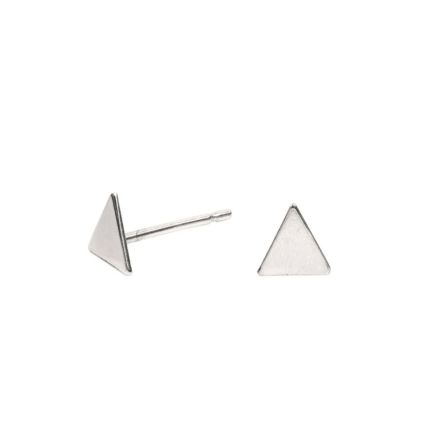 Lucy Ashton Tiny Triangle Earrings