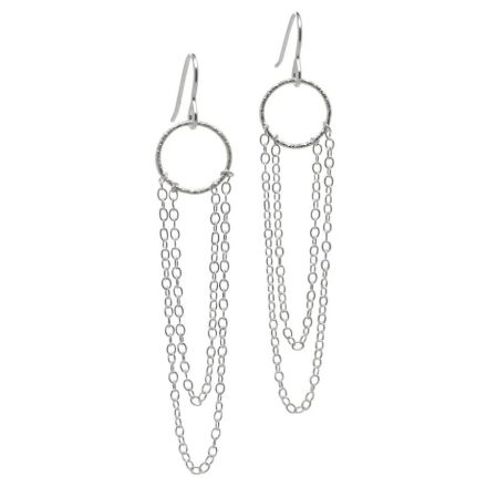 Lucy Ashton Circle Chain Earrings