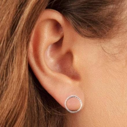 Lucy Ashton Circle Stud Earrings