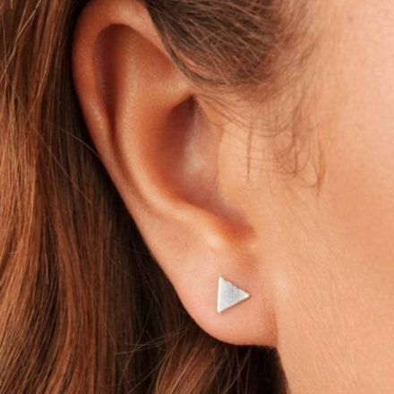Lucy Ashton Tiny Triangle Earrings
