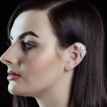 Lucy Ashton Half Moon Mandala Ear Cuff