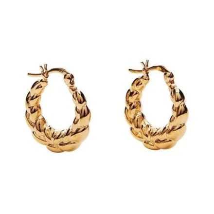 Pico Everly Hoops Goldplated