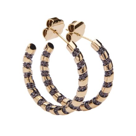 Pico Kate Crystal Stud Brown